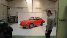 Felújított Porsche fotózás