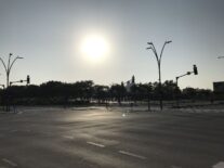 Desert heat and city lights