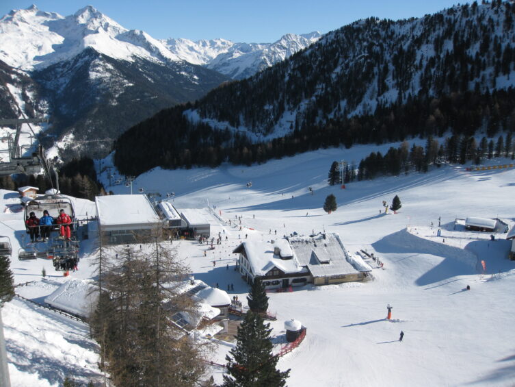 Síelés az olasz Alpokban