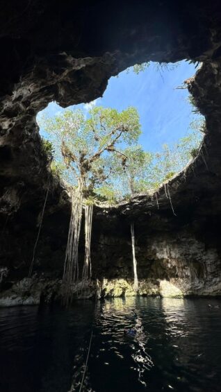 A lyukas Yukatán félsziget