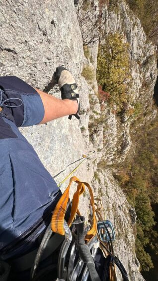 Sziklamászás az Orbász völgyében