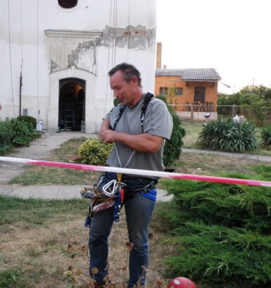 A templomtorony csúcsán - 2026-04-16 19:54 - Ványai Gusztáv