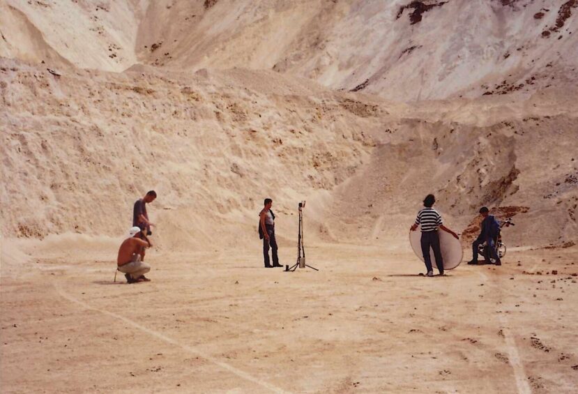 Telki bánya, divatfotózás helyszíne